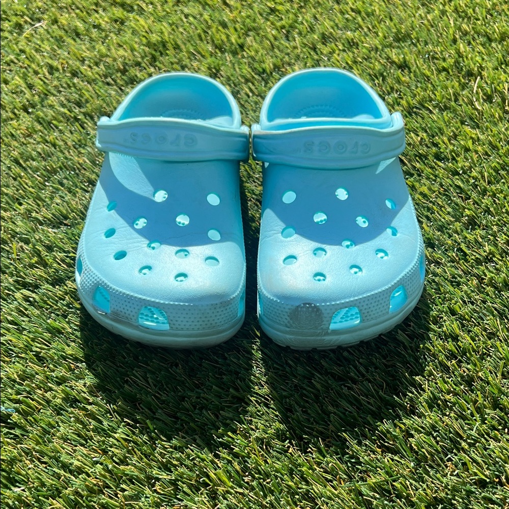 CROCS Light Blue Kids Slippers